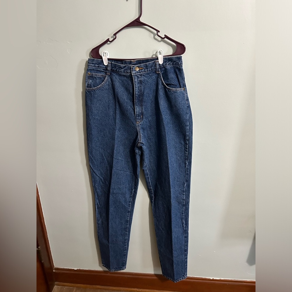 Straight leg jeans